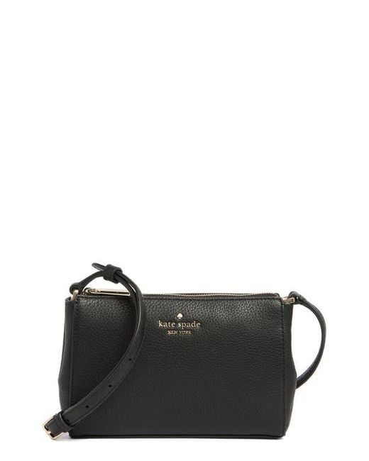 Kate Spade Black Leila Mini Crossbody Bag