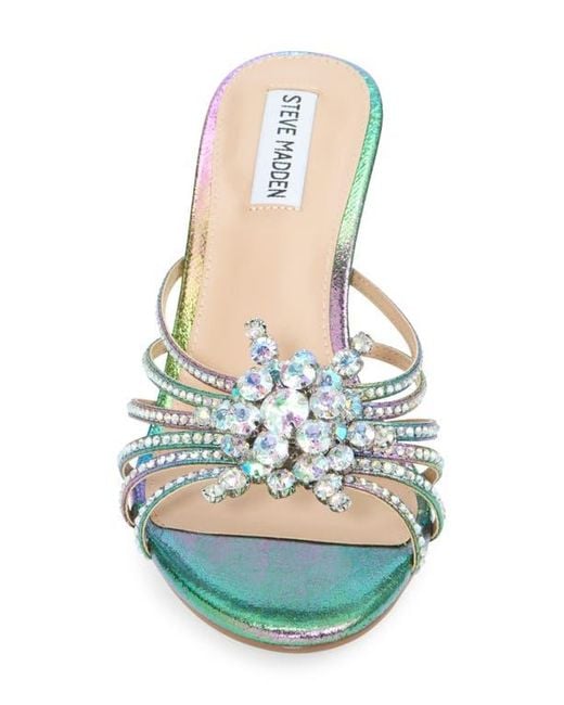 【Steve Madden】サーカスクリスタルスライドサンダル Steve Madden Cirkus Crystal Slide Sandal (Women) | Nordstromrack