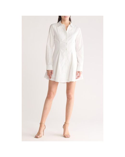 slim fit dress slacks Long Sleeve Flare Fringe Tunic Dress by Sail to Sable main image 0
