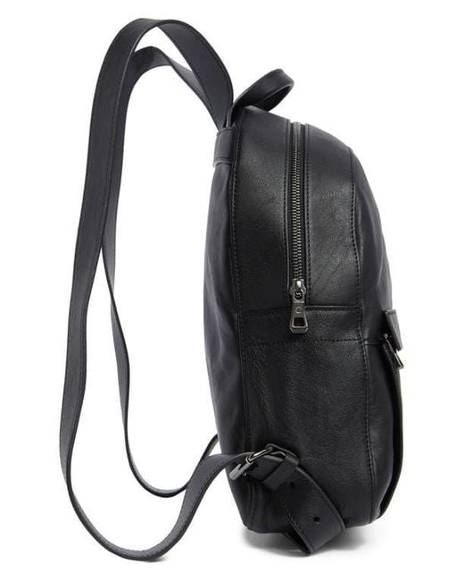 Longchamp Black Small 3D Leather Backpack
