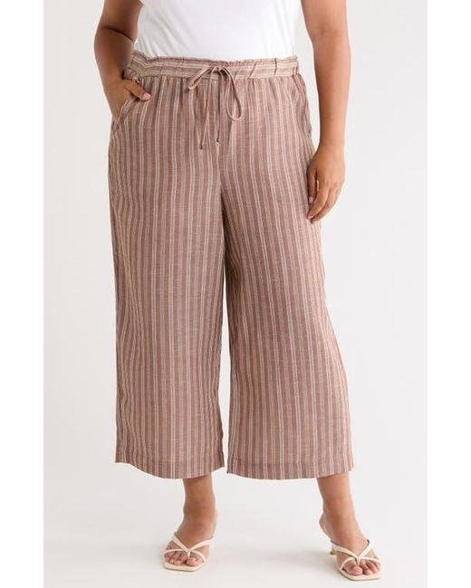Max Studio Pink Dropped Drawstring Pants