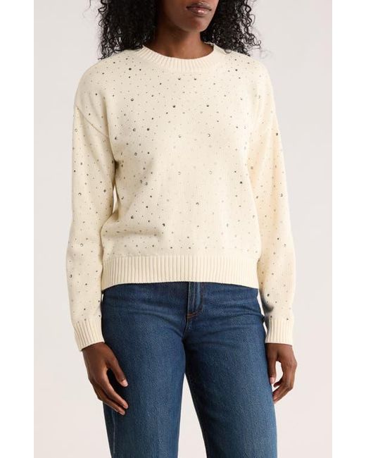 DKNY Blue Rhinestone Sweater