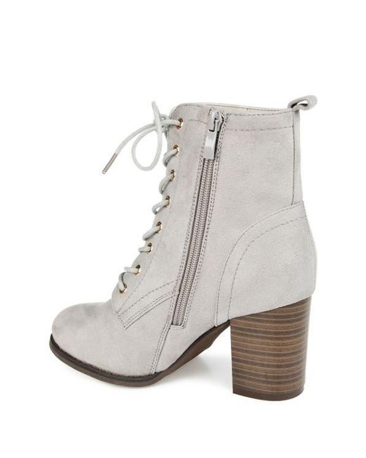 Journee Collection White Baylor Bootie