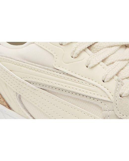 PUMA White Teveris Nitrotm Luxe Sneaker