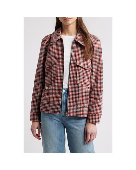 Rails Red Cheyenne Zip Front Jacket