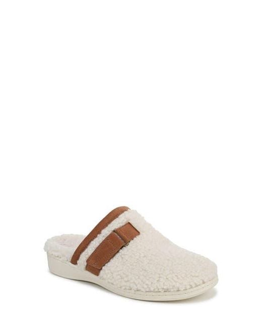 Vionic Natural Izzy Faux Shearling Clog
