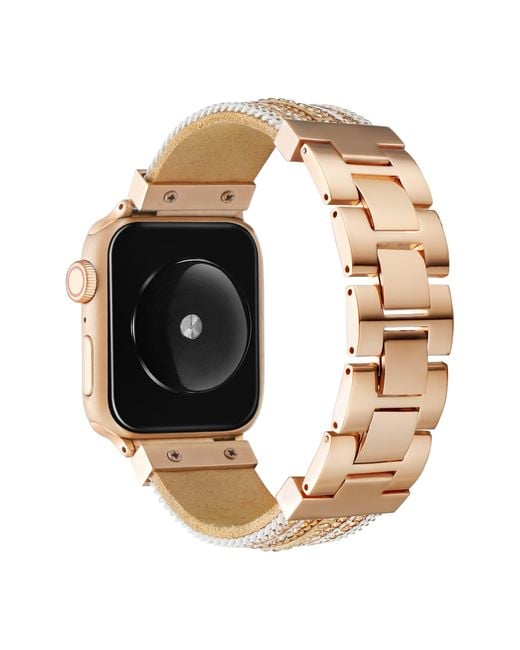 The Posh Tech Black Beaded Apple Watch® Bracelet Watchband