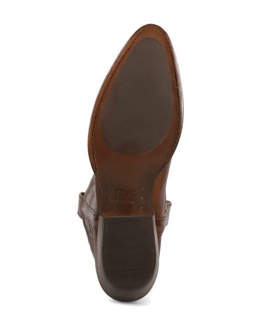 Frye Brown Bruce Western Boot for men