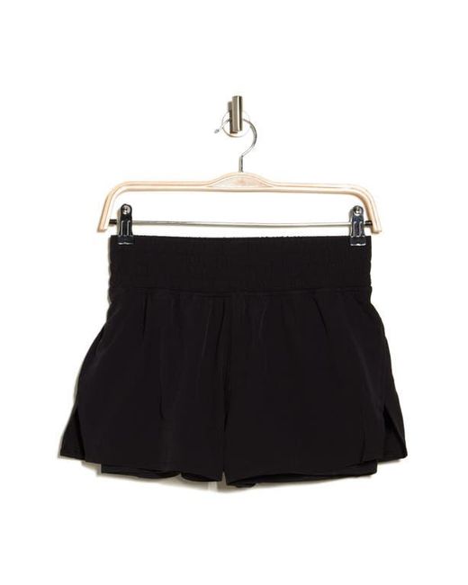 90 Degrees Black Lightstreme Love & Flutter Shorts