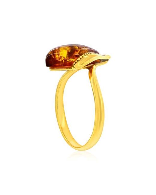 Simona Orange Marquise Cut Ring