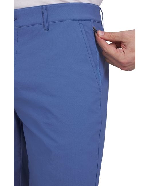 DKNY Blue Tech Chino Shorts for men