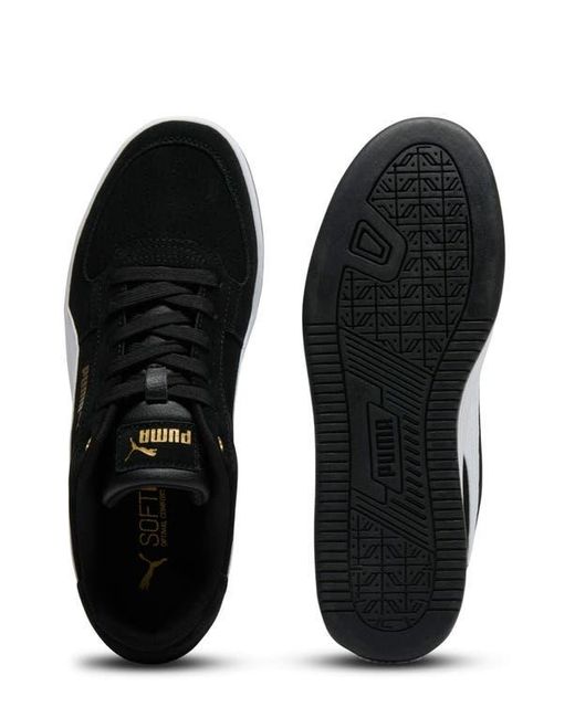 PUMA Black Caven 2.0 Full Suede Sneaker for men