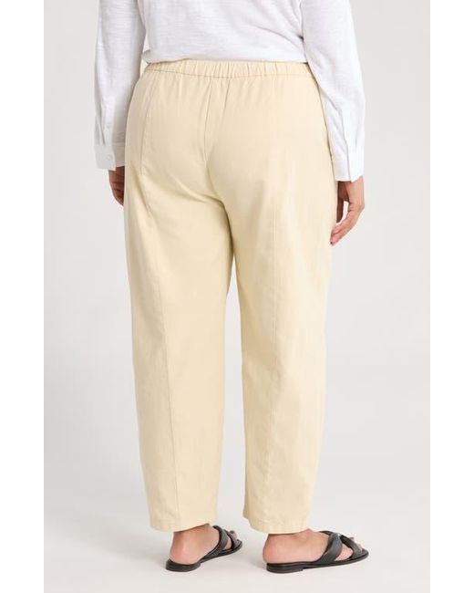 Eileen Fisher Natural Jersey Ankle Lantern Pants