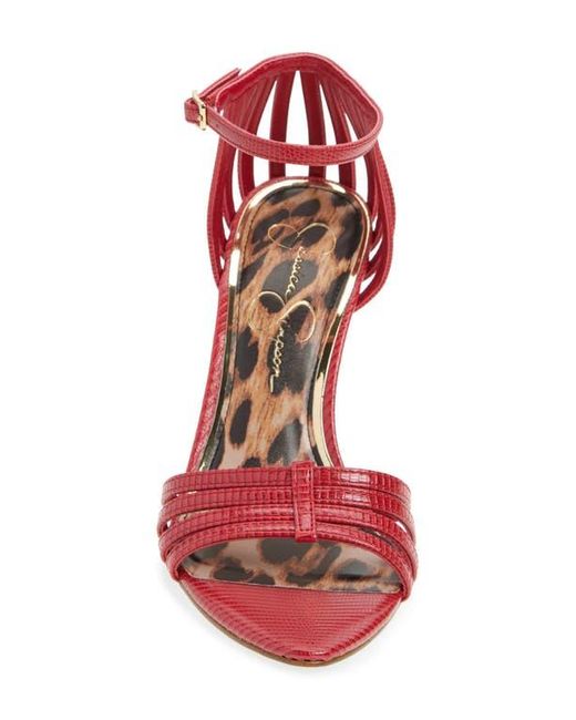 Jessica Simpson Red Nuvire Pointed Toe Sandal