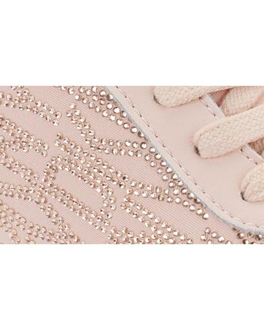 DKNY Pink Oaks Rhinestone Embellished Sneaker