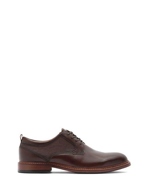 Steve Madden Brown Espen Plain Toe Derby for men