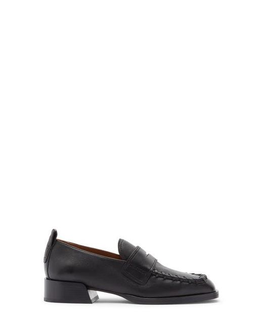 Labucq Gray George Whipstitch Penny Loafer