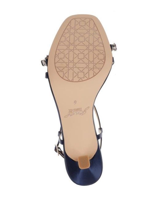 Badgley Mischka Blue Alexis Slingback Sandal