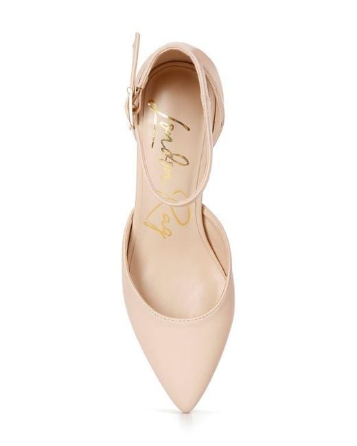 LONDON RAG Natural Myla Pointed Toe Pump
