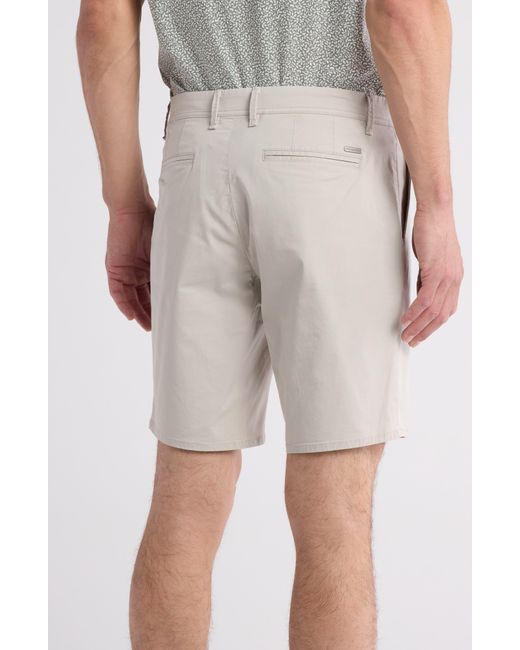 Rodd & Gunn Gray Baylys Beach Stretch Cotton Shorts for men