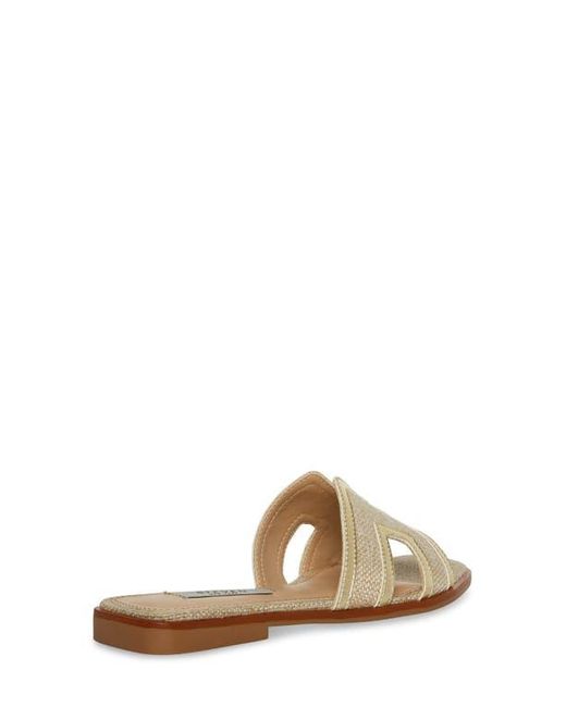 Steven New York Metallic Harlien Slide Sandal