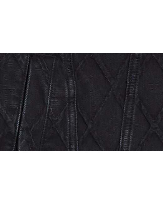 Rag & Bone Black Ryan Denim Trucker Jacket