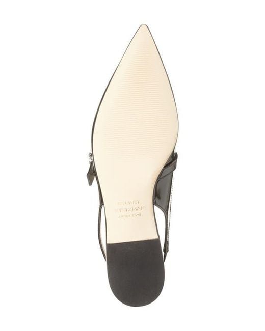 Stuart Weitzman Blue Aura Mary Jane Slingback Pump