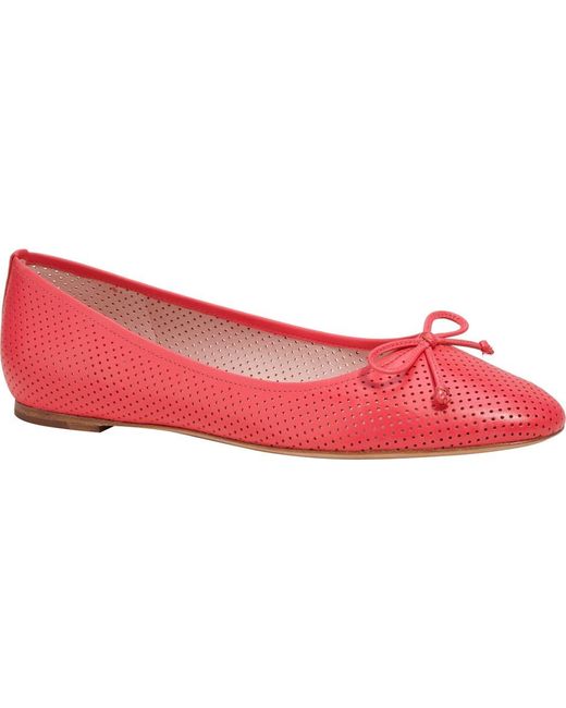 Kate Spade Red Veronica Ballet Flat