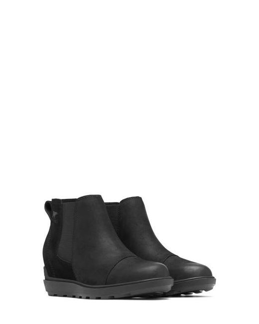 Sorel Black Evie Ii Chelsea Bootie