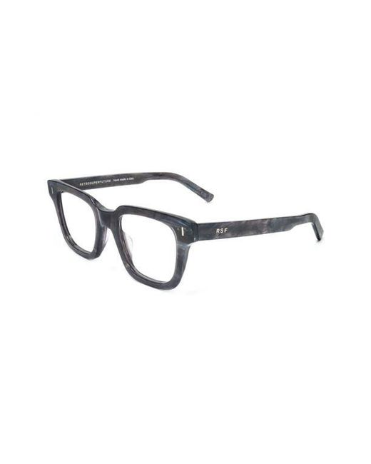 Retrosuperfuture Gray 50Mm Rectangular Optical Glasses