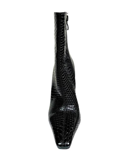 Ninety Union Black Fire Snip Toe Bootie