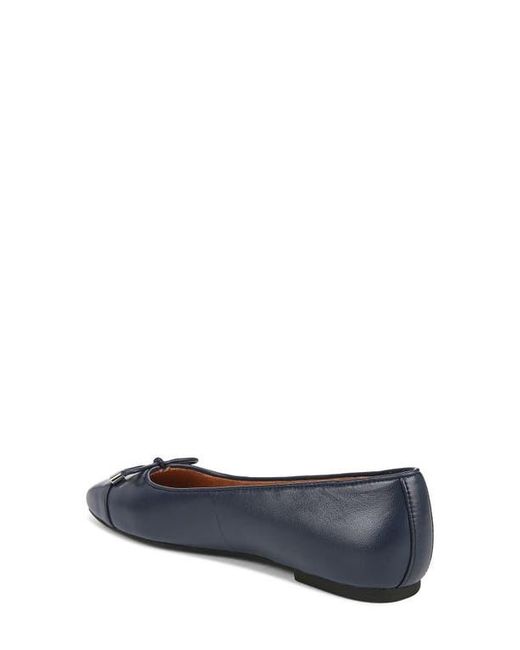 Vionic Blue Klara Cap Toe Flat