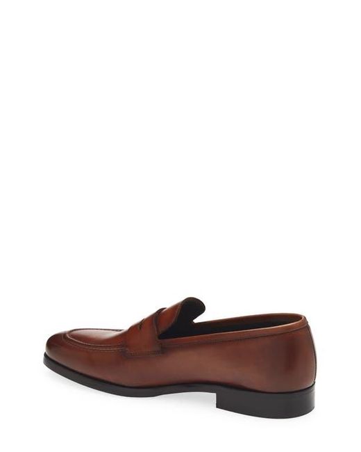 Bruno Magli Brown Nolan Penny Loafer for men