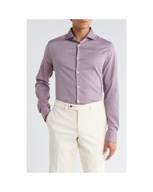 Ted Baker Slim Fit Four Season Performance Dress Shirt in Purple for Men | Lyst Ted Baker Slim Fit Four Season Performance Dress Shirt in Purple for Men | Lyst