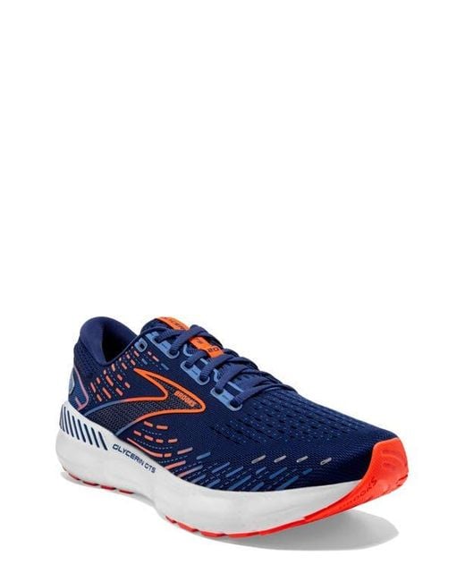 Brooks Blue Glycerin Gts 20 Running Shoe for men