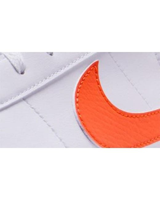 Nike White Court Shot Low Top Sneaker for men