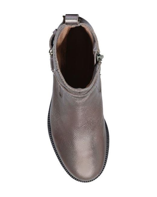 Bernardo Gray Tyra Moto Boot