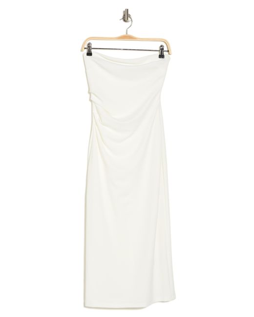 19 Cooper White Strapless Knit Dress