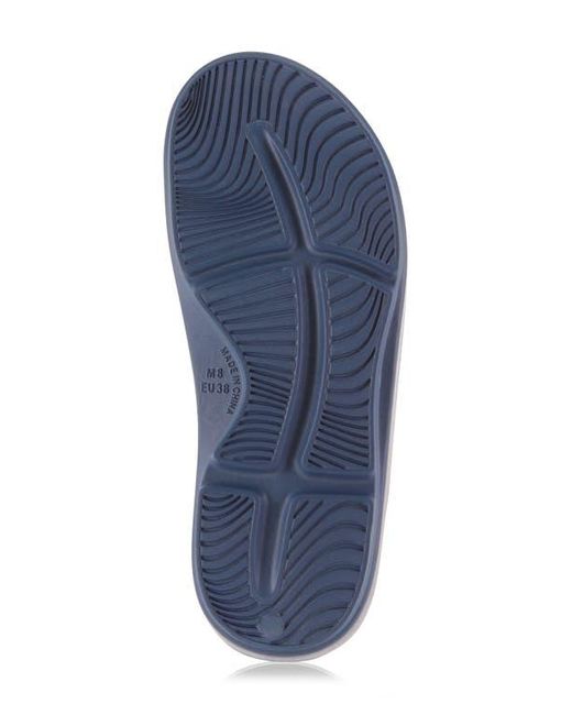 FLOOPI Blue Sophie Comfort Slide Sandal