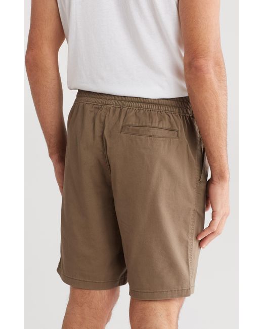 Hurley Multicolor Stretch Cotton Twill Shorts for men