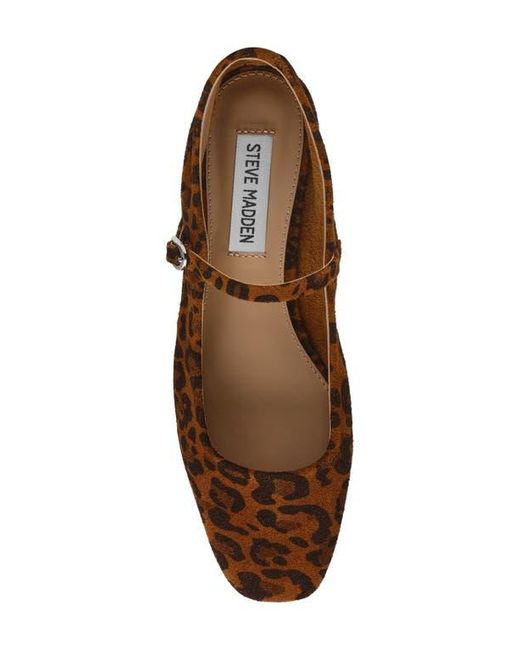 Steve Madden Brown Maple Mary Jane Flat