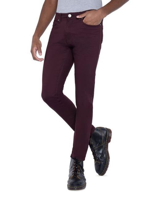 Xray Jeans Red Classic Twill Skinny Jeans for men