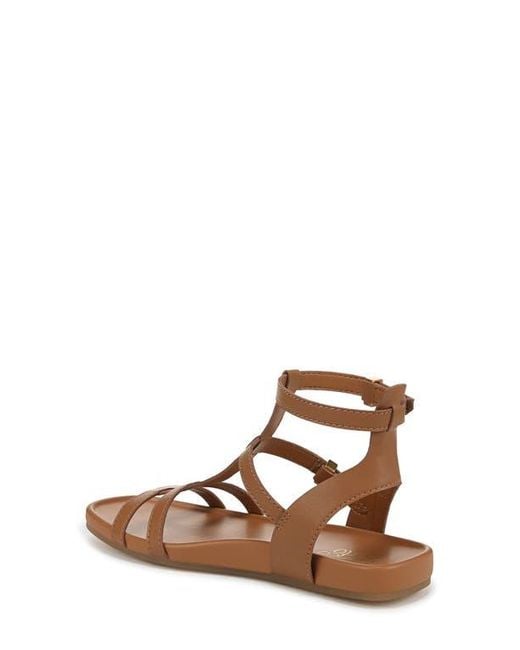 Franco Sarto Brown Evan Ankle Strap Sandal