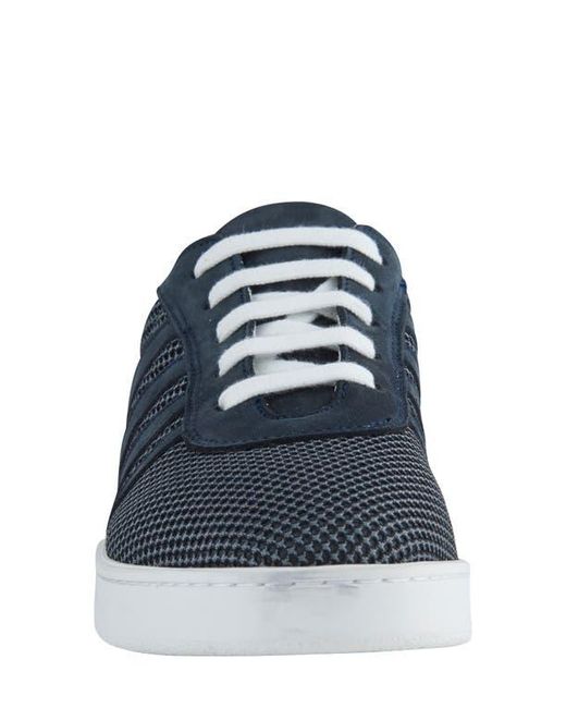 David Tate Blue Cascade Sneaker