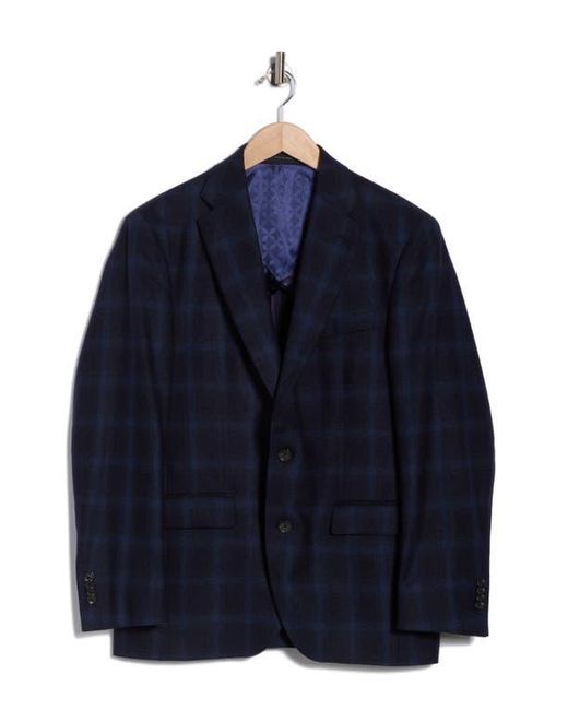 Victor J Rack J|V by Jack Victor V By Jack Victor Elex Plaid Sport Coat in Blue for ...