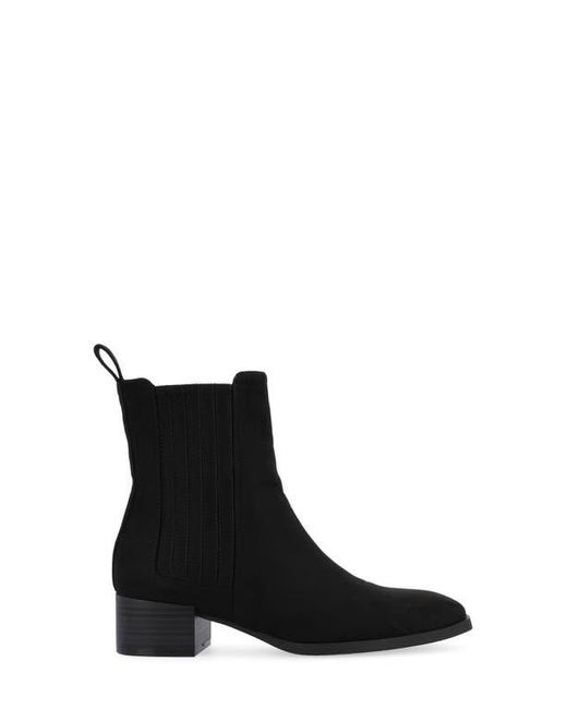Journee Collection Black Wrenley Bootie