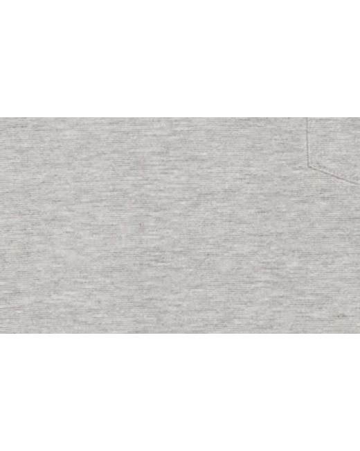 Xray Jeans Gray Notch Neck Cotton Pocket Tee for men