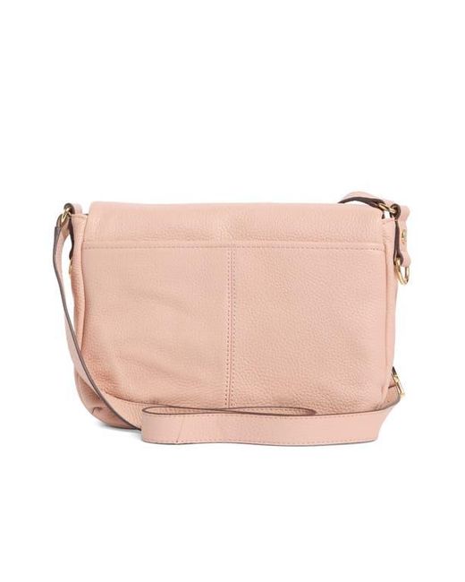Aimee Kestenberg Pink Preston Medium Leather Crossbody Bag