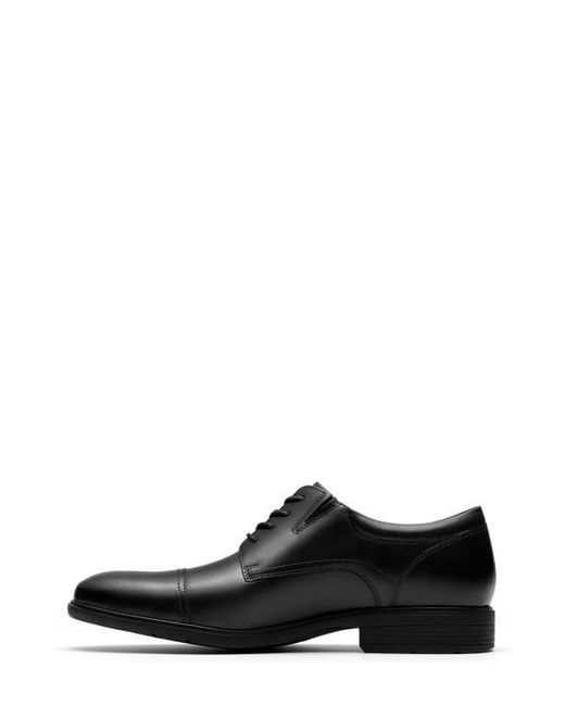 Clarks Black Steadwell Cap Toe Derby for men