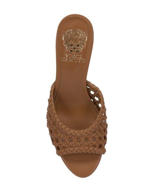 Vince Camuto Brown Prilany Mule Sandal